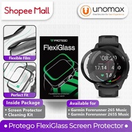 Garmin Forerunner 265Screen Protector / 265S Music Protego Temple FlexiGlass Full Cover Film
