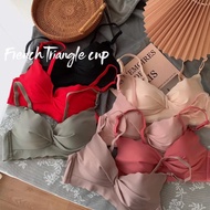 Sexy kink lingerie woman push-up on bra without underwire