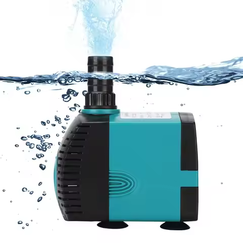 Small Adjustable Flow Rate Submersible Pump Fish Tank Aquarium Circulating Pump Bottom Filter Silent