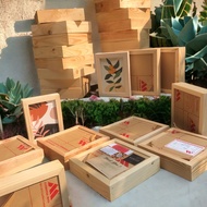 3D 21x30 A4 frame/ 3D wooden photo frame/ A4 size 21x30 + acrylic glass.