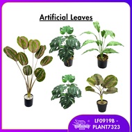 FEJKA ARTIFICIAL LEAF / BONSAI / HOME DECOR / DECORATION PLANT / DAUN TIRUAN / DAUN MONSTERA/ POKOK 