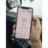 Website Digital Wedding Card | Kad Kahwin Invitation Perkahwinan E-Card E-Kad Majlis Walimatul urus 