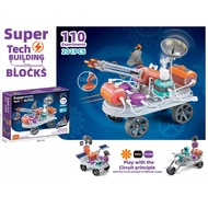 Super Building Tech Block Electronic Circuit Blocks  201pcs 110 Experiments