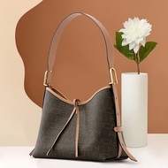 FION Monogram PVC with Leather Hobo Bag