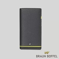 【BRAUN BUFFEL】德國小金牛 台灣總代理 維克多-D 15卡長夾-黑色/BF512-630-BK