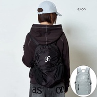 【ASON】ason backpack nylon double shoulder bag 26, Korean light and large-capacity commuter backpack 