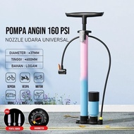 Pompa Angin Ban 160 PSI Hand Pump Sepeda Motor Mobil Bola Balon Pompa Multifungsi Portable