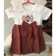 08 Korean Cute Dress Assorted Design(1 to 2 yr old )