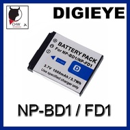 DIGIEYE / GLOBAL SONY BATTERY NP-BD1 & NP-FD1