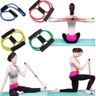 Tali streching yoga fitnes exercises gym tali karet alat olahraga home