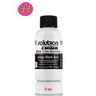 Solution Finish 2oz 12oz Black Trim Restorer
