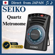 Digital Quartz Metronome SEIKO SQ60 40-208 BPM Beat and Reference Pitch Selection LED Indicator