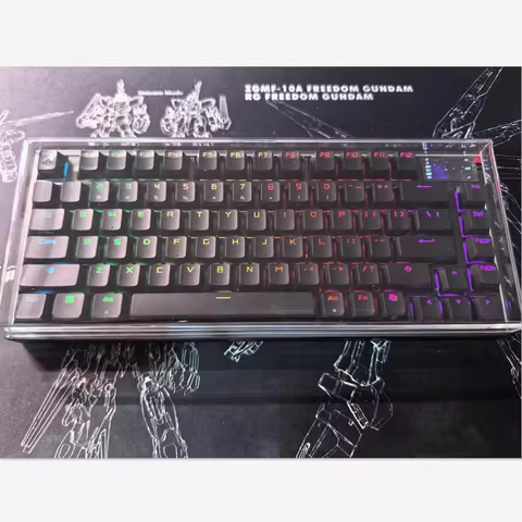 New Acrylic Dust Cover for ROG Azoth Extreme Keyboard Air Cover EX Transparent Protective Shell
