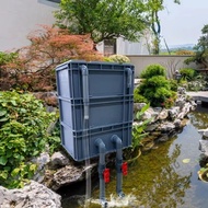 Aquarium Filter Box Fish Oxygen PE Material Water Condo Clean Protect Health