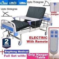 {ELECTRIC} 3 Functions ELECTRIC Hospital Bed, Elektrik Katil Hospital, Medical Bed 3 OFFER ONLY