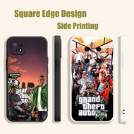 Casing For OPPO Reno6 Reno 7 7z 5K A16E A16K A94 Grand Theft Auto V Games BOK04 Phone Case Square Ed