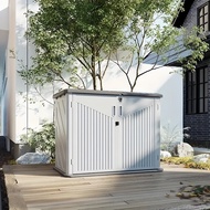 Balcony tool cabinet, miscellaneous garden cabinet, storage cabinet, yard cleaning supplies hdpe Sto