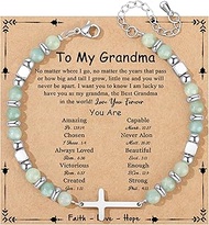 Christian Gifts for Women Cross Bracelet Faith Easter Catholic Religious Christian Jewelry, Meaningf