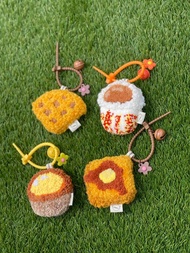 港式美食毛毛鏡材料包 俄羅斯刺繡 戳戳繡 DIY材料包