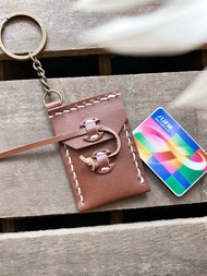 公文袋迷你八達通套 好好縫 皮革 材料包 鑰匙圈 鎖匙扣 DIY USB