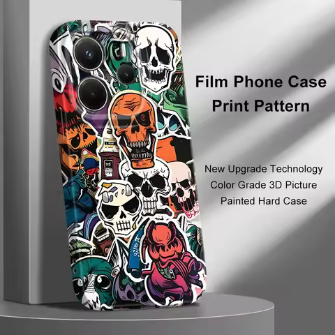 Colorful Skull Phone Case For Huawei Honor 600 200 90 70 Pro Lite X9D X7D 9X Y9S Y7A Y9 Prime 2019 F