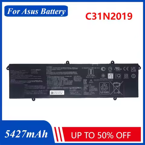 5427mAh C31N2019 Battery for Asus M7400Q M3401Q K3400P M3500QC K3500P C31N2019 Laptop Batteries