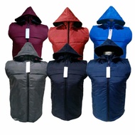 Men's Vest Houdie Vest Bubble Windproof Thick Parachute Saenastore99