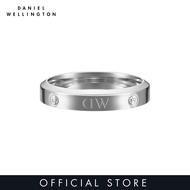 Daniel Wellington แหวนคลาสสิค Lumine Silver - DW OFFICIAL - Ring สำหรับผู้หญิงและผู้ชาย-สแตนเลสแหวนหินคริสตัล