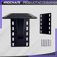 [Sunnimix] Trailer Frame Mounting Step, Non-Slip Surface, Accessories with Fixing Bolts, 9.5 X 5 Inc