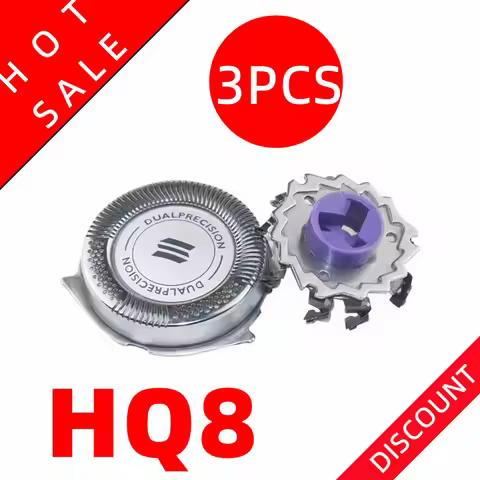 3Pcs HQ8 razor blade replacement Head for PHILIPS Electric Shaver HQ8200 HQ8240 HQ8241 HQ8250 HQ8253