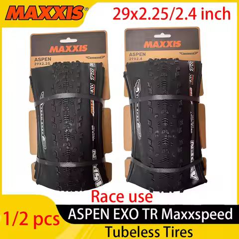 1/2pcs MAXXIS ASPEN EXO TR Mountain Tubeless Tire 29-inch Folding Tyre Maxxspeed 29x2.25 29x2.4 170