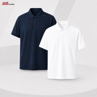 [SVIP X 5S] Combo of 2 RAGLAN 5S FASHION Men's Polo Shirts, Soft, Elegant, Luxurious 2C-M0APC26100