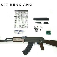WGG Blaster Maunan AK47 Renxiang Blow Back Water Gel Gun Limited Murah