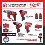 LIMITED STOCK Milwaukee M12 Mega Combo 4 IN 1 *LIMITED OFFER* RM1788
