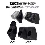Ryobi 18V Battery Holder – Space-Saving Wall Mount for Ryobi Batteries