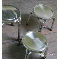 Creative Stool Design Thickened Home Low Stool Dining Chair Stainless Steel N5Fashionable Foldable S