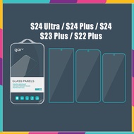 (Gor Glass) Tempered glass S24 Ultra, S24 Plus, S23 Plus, S22 Plus, S24 Gor full box