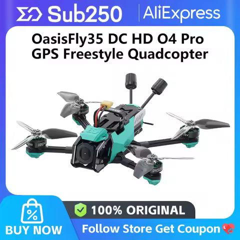 Sub250 OasisFly35 D C 3.5Inch HD O4 Pro 4S FPV RedFox 45A AIO XT30 1804 3450KV Motor CineWhoop Drone