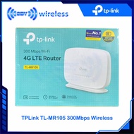 tplink TL-MR105 300Mbps Wireless N 4G LTE Router Build-In 150Mbps 4G LTE Modem