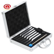 6 PCS Tuning Fork  (UT 396Hz, RE 417Hz, MI 528Hz, SOL 639HZ, FA741HZ, LA 852HZ) Silver Aluminum Allo