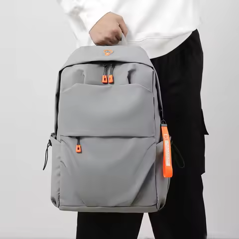 Europe and United States Backpack Men's Simple Leisure Business Travel Large-capacity Computer Backp