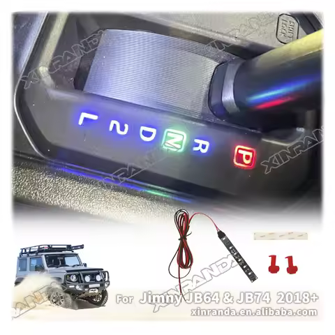 Car Interior Light GEAR LED spare buttorn for Suzuki Jimny JB64,JB64W,JB74,JB74W decoration accessor