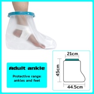 (Local Ready Stocks)Leg Injury Protector Ankle Wound Protector Bath Adult Watertight Cast Bag Shower
