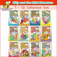 (In Stock) พร้อมส่ง หนังสือการ์ตูน Usborne Young Reading Series Two : Billy and the Mini Monsters 12 Books  Paper Back
