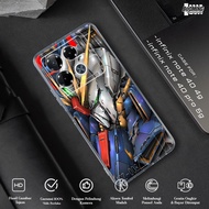 HP Infinix Note 40 4G Case - Infinix Note 40 Pro 5G GUNDAM Motif - Clear Case - Softcase ThickBENING