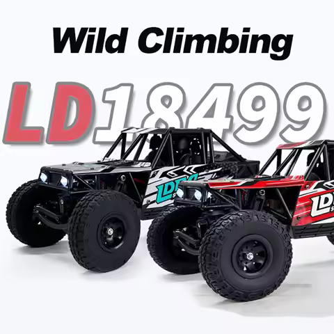 LDRC LD18499 4WD RC Car 1/18 Scale 4x4 Remote Control Crawler 2.4G Off-road Climbing Vehicle Toys fo