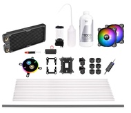 Thermaltake Pacific C240 DDC Hard Tube Water Cooling Kit (CL-W242-CU12SW-A) ชุดน้ำเปิด 3 ตอน  รับประ