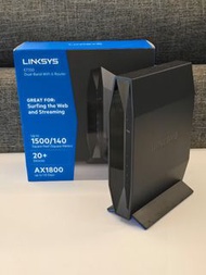 LINKSYS AX1800 Dual Band WiFi 6 Router