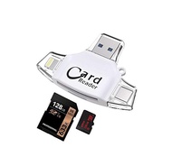 [มีคูปองส่งฟรี] KSC iReader การ์ดรีดเดอร์ รุ่น 4 in 1 (USB Lightnig Micro USB Type C) อ่านการ์ด Micr