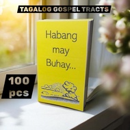 TAGALOG GOSPEL TRACTS, 100 PCS, 2 FOLD